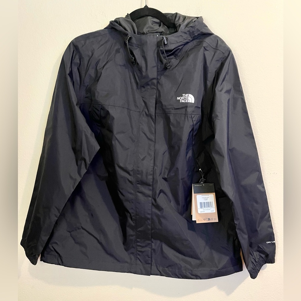 BRAND NEW The North Face Black Antora Jacket Size XL Women’s - Picture 2 of 7